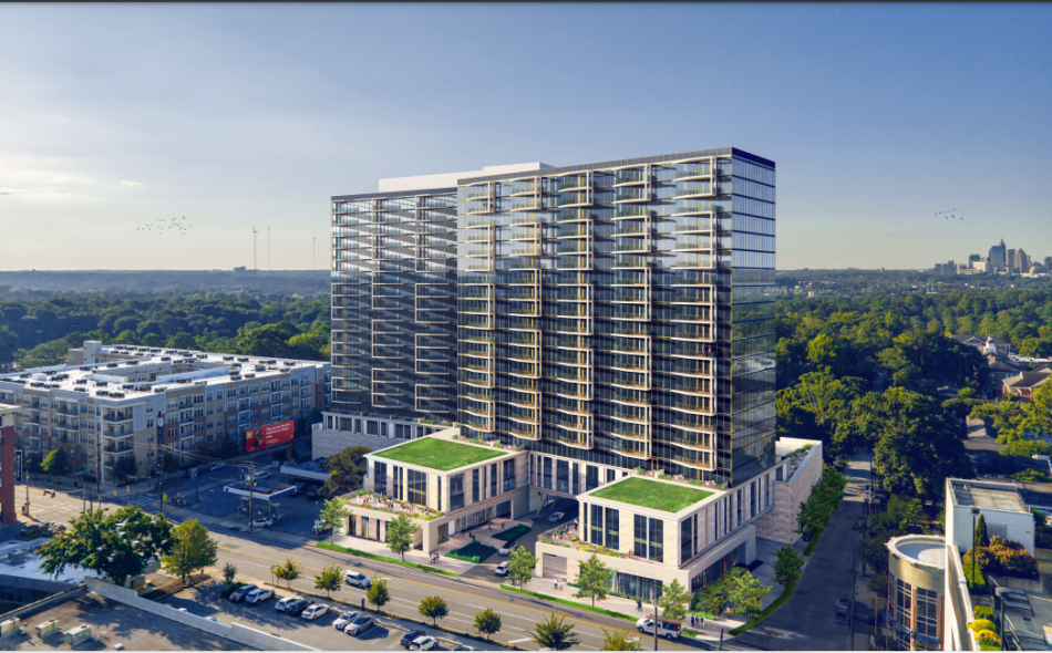 In Buckhead Village, redevelopment plans emerge for nearly full block